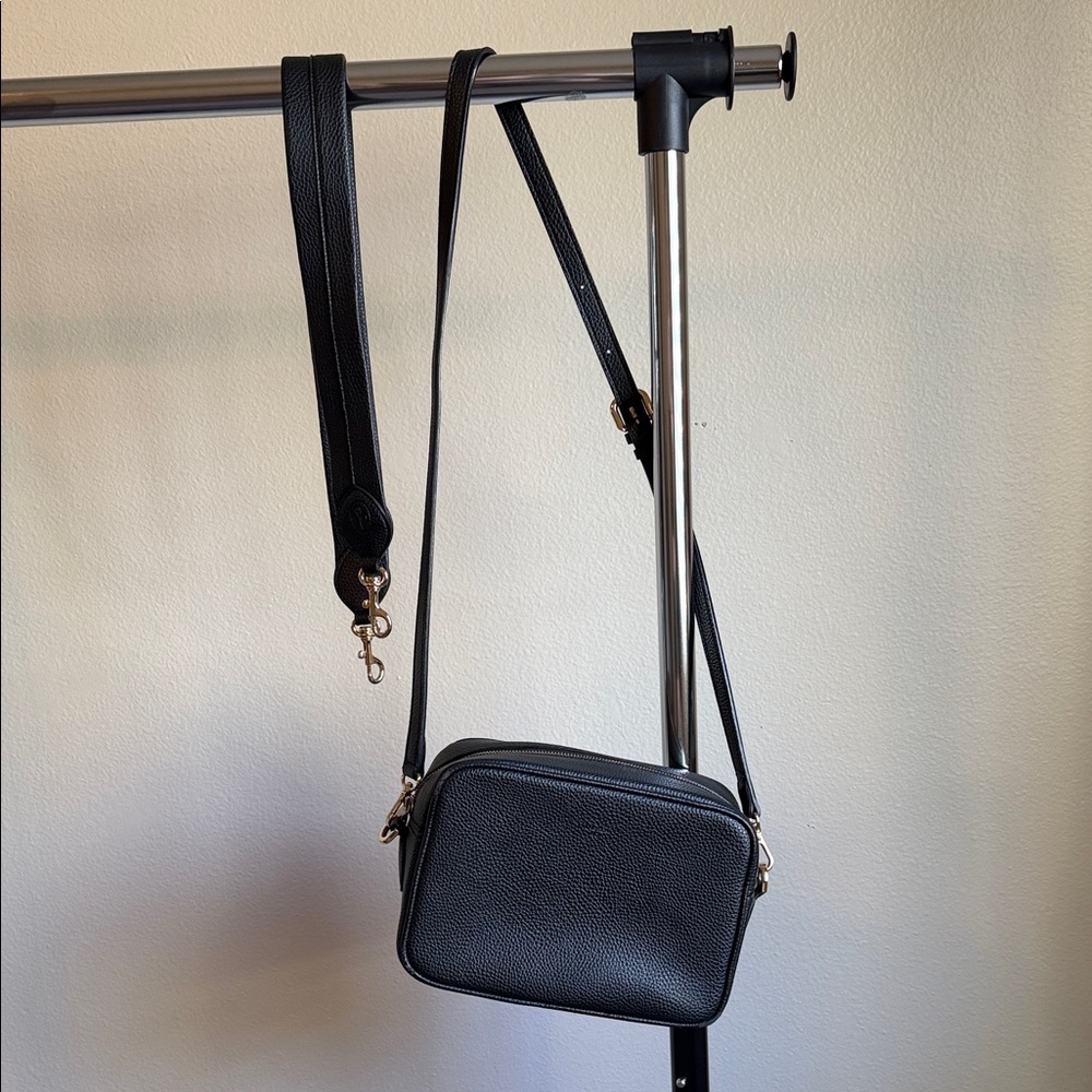 Angela Roi Black Crossbody Bag